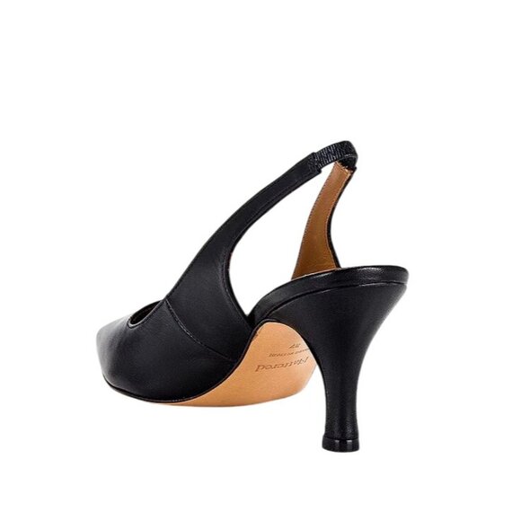 Flattered Franchesca Heel in Black Leather 36 with box Womens Pumps - Picture 15 of 17